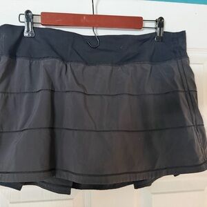 lululemon athletica Black Skort